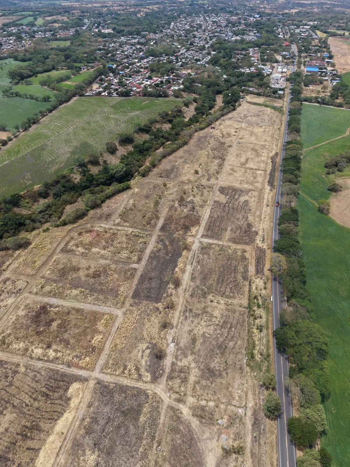 Lotes de Reservas del Samán en Lérida, Tolima: fotografía aérea real del terreno